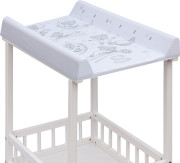 Prebaľovací pult Scarlett Spájka Galaxy biely