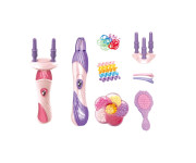 Hrací set na vlasy 2v1 s korálkami/gumičky