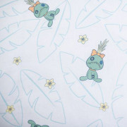Obliečky do postieľky Lilo and Stitch Tropical Hugs 100 x 135, 40 x 60 cm Jerry Fabrics
