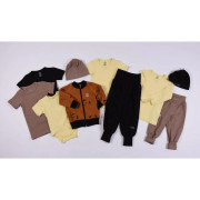 Mikina rozopínacia karamelová psíkovia Little Angel