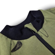 Mikina rozopínacia zelená psíkovia Little Angel