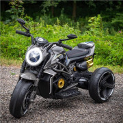 Detská elektrická motorka Calabre čierna Baby Mix
