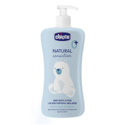 Mlieko telové Natural Sensation s bambuckým maslom a vitamínom E 500 ml, 0 m+ Chicco