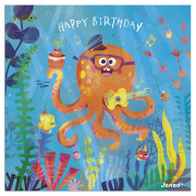 Blahoželanie k narodeninám s puzzle Janod