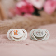 Cumlíky silikónové symetrické 6 - 18 m, 2 ks BabyOno