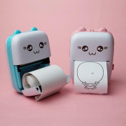 Detská termotlačiareň Maxlife MXTP-100 ružová