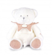 Darčeková sada Plyšový medvedík s dečkou 30 cm ružový Doudou