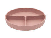 Tanier delený s prísavkou Platinum Silicone KikkaBoo