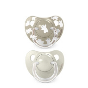 Cumlík anatomický silikón Wild & Free 18 m+ 2 ks Suavinex