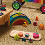 Drevená vkladačka Melón Andy Westface Vilac