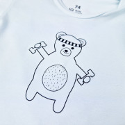 Body tenké DR obrázok Outlast®UPF 50+ bledomodrá