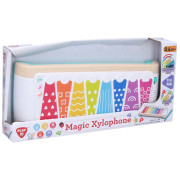 Xylofón dotykový 31x13,5x5,5 cm Playgo