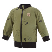 Mikina rozopínacia zelená psíkovia Little Angel