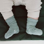 Detské ponožky Stay-on-Socks 2 páry Pale Green KipKep
