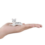 Mojo Tiger biely mláďa ležiace