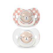 Cumlík fyziologický Deň & Noc silikón Wild & Free 0-6 m 2 ks Suavinex