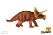 Triceratops zooted plast 20 cm