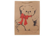 Darčeková taška Medveď veľká 31 x 42 x 9,5 cm