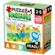 HEADU: Puzzle 8+1 Dinosaury