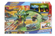 Hot Wheels Monster Trucks dráha Dračia skaza
