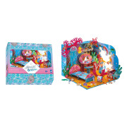 Kreatívna súprava DIY Vyrob si sám 3D Spálňa morskej panny Magický oceán Atelier Janod