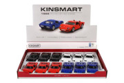 Auto Kinsmart 1966 Ford GT40 MKII kov/plast 13 cm na spätné natiahnutie