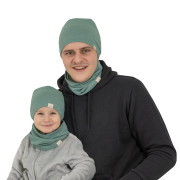 Bavlnený detský nákrčník Kaktus zelená veľ. 48 Esito