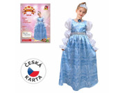 Šaty na karneval Popoluška veľ. 110-120 cm
