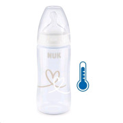 Dojčenská fľaša NUK FC+Temperature Control 300 ml BOX-Flow Control cumlík