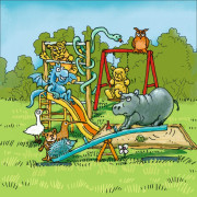 Mini hra pre deti Čarodejnícky duel ABC Haba