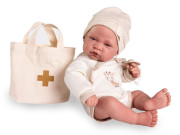 Realistická bábika bábätko s celovinylovým telom 42 cm Lui 50424 Antonio Juan