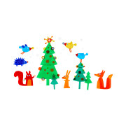 Kreatívna sada Okenný obrázok Vianočný motív Haba