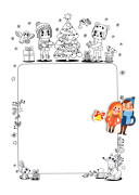 Magnetická kniha Vianoce – Christmas Magnetic Book Edukid