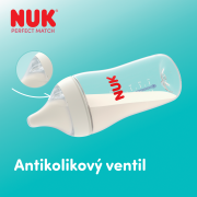 Fľaša Perfect Match sklo s kontrolou teploty 230 ml Nuk
