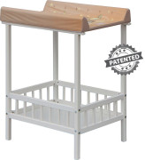 Prebaľovací pult Scarlett Spájka Galaxy béžový