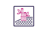 Matrac Flora 120 x 60 x 10 cm Babymatex