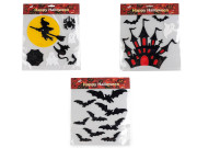 Gélové samolepky Halloween / čarodejnice