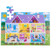 Podlahové puzzle Domček 48 dielikov Bigjigs Toys