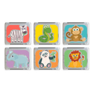 Senzorické svietiace kocky do vody ZOO Glo Pals