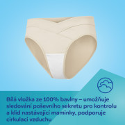 Tehotenské nohavičky s nízkym pásom MumFIT 2 ks Canpol babies