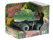 Dinoworld auto/dinosaurus 12,5 cm na spätný chod