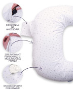 Polohovací vankúš MiniRelax jersey 150 cm Babymatex