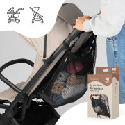 Uni sieťová taška na kočík čierna Sipo