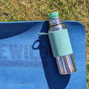 Nerezová fľaša so športovým uzáverom, Pura 850 ml