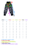 Rastúce softshellové nohavice Slnečnica čierne Esito