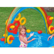 Detské Hracie centrum Dúha Rainbow Ring Play Center 297x193x135 cm Intex 57453