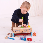 Ponk a prepravka na náradie 2v1 Bigjigs Toys