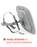 Zrkadlo spätné do auta so svetlami a zvukmi Silver Lining Cloud Skip Hop