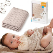 Detská bavlnená deka, 75x100 cm BabyOno