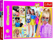 Puzzle Glitter Trblietavá Barbie 48x34 cm 100 dielikov